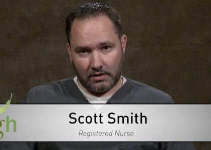 Meet Scott Smith, Registered Nurse (RN) and Admissions